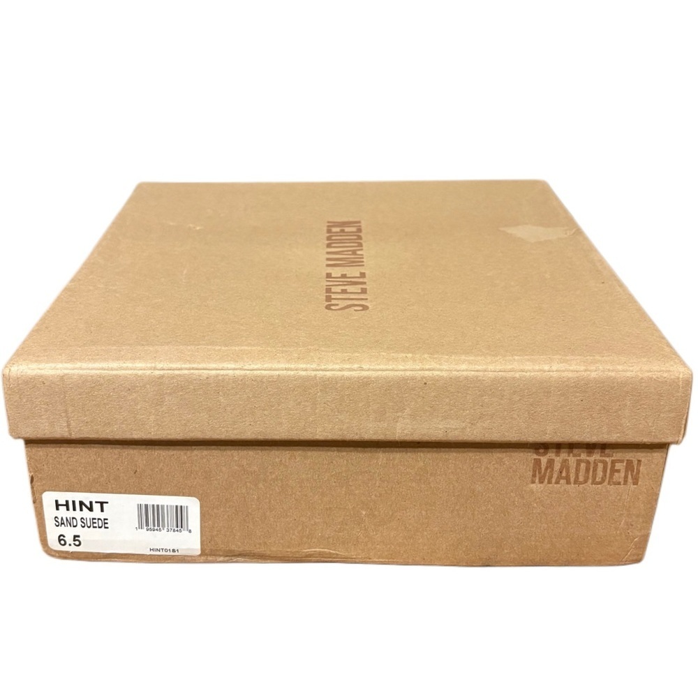 Steve Madden Beige Lace Up Boots - Picture 9 of 9
